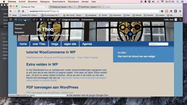 een WordPress thema maken stap 6: koppelingen head, tagline en post dynamisch смотреть онлайн