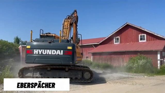 Hyundai HX 220L Novatron Engcon Eberspächer etc смотреть онлайн