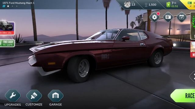 RR 1971 Ford Mustang Mach 1 смотреть онлайн