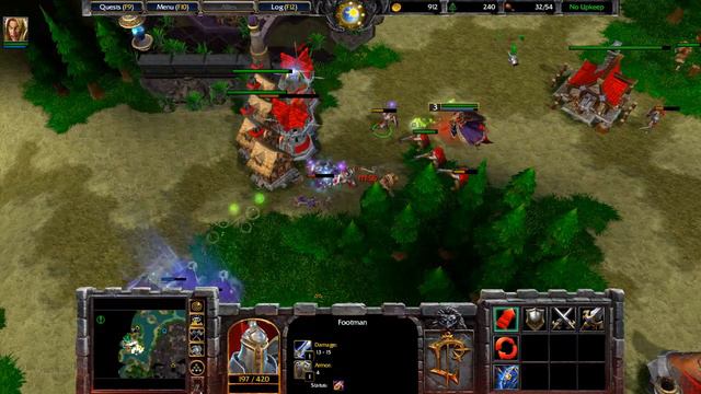 Warcraft 3 Frozen Throne Misconception смотреть онлайн