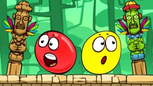 Несносный КРАСНЫЙ ШАР в поисках сокровищ #3.  Игра Red Ball на Игрули TV