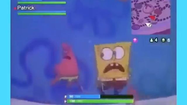 Run From The Storm SpongeBob & Patrick -Fortnite Meme смотреть онлайн