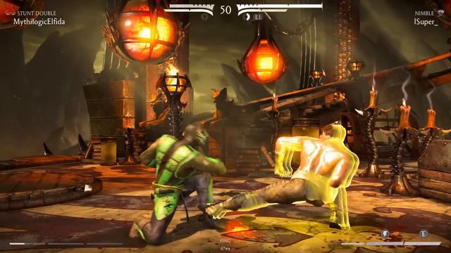 The Most Klutch Nimble Reptile Combo! - Mortal Kombat X: "Reptile" Gameplay смотреть онлайн