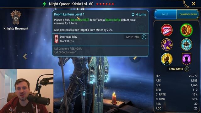 Reviewing the new Mythical Night Queen Krixia – She will be broken! смотреть онлайн