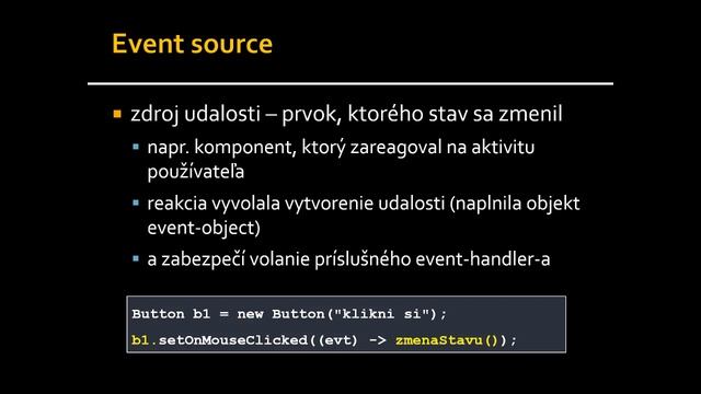 Java FX 10 Event model смотреть онлайн