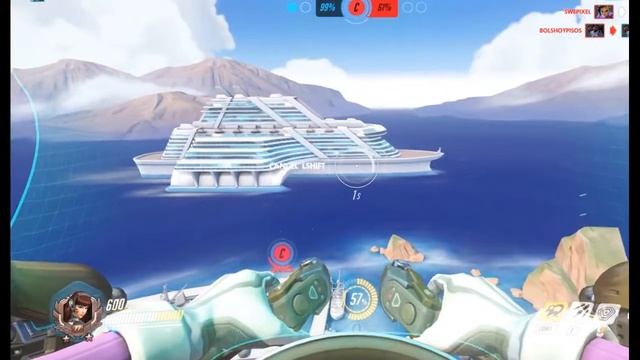 Overwatch DVA Mech Eject Teleport Bug смотреть онлайн