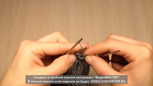 Гетры спицами мастер класс смотреть онлайн