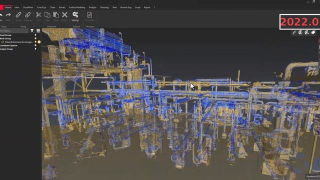 Leica Cyclone 3DR 2022.1: New Surface Model Rendering смотреть онлайн