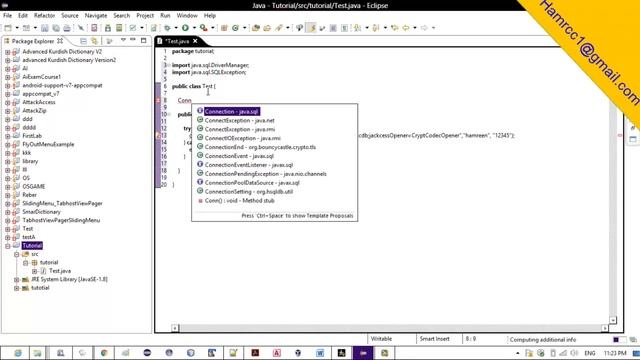 Connecting Java with an Encrypted Access file смотреть онлайн