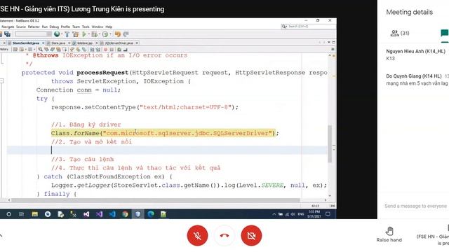 PRJ321 _ Web-Based Java Applications _ Buổi 10 смотреть онлайн