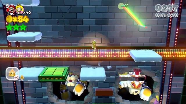Super Mario 3D World - Part 60: World 8-Boss "The Great Tower of Bowser Land" 100% Walkthrough! смотреть онлайн