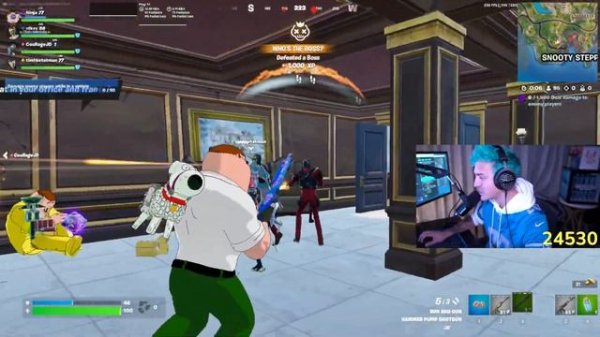 Peter Griffin Is A BOSS In Fortnite Chapter 5!
