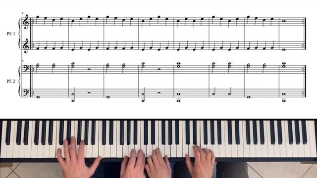 H. Wohlfahrt - L'amí des enfants 21 - 25 pour piano 4 mains смотреть онлайн