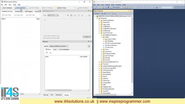 11-C# | SQL Server | SQLite Tutorial in Urdu - Customer and Ledgers System - SQLite and DB Browser смотреть онлайн