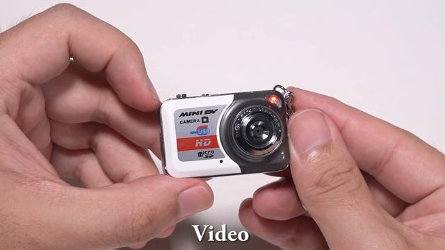 X6 Portable Ultra Mini HD High Denifition Digital Camera Mini DV Support 32GB TF Card with Mic смотреть онлайн