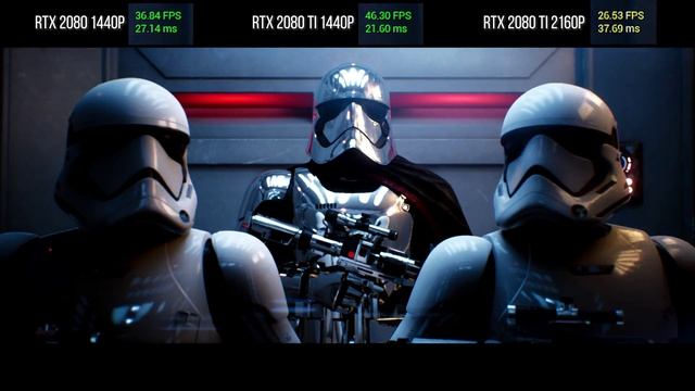 GeForce RTX 2080 vs 2080 Ti: Star Wars Reflections Demo Performance смотреть онлайн
