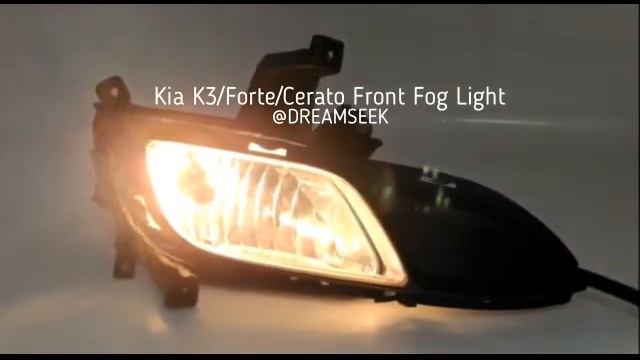 Dreamseek Front Fog Light for Kia K3 Forte Cerato 2013 2014 2015 2016 Driving Lamp with Bezel смотреть онлайн