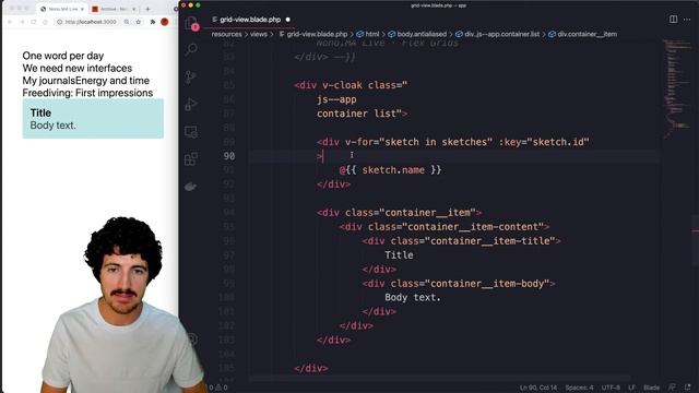 #37 Nono.MA Live! Flex Grids with CSS Flexbox & HTML5, and Sortable Dynamic Vue Components смотреть онлайн