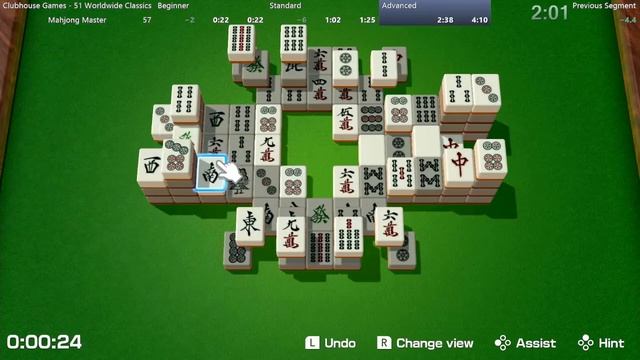 Clubhouse Games speedrun - Mahjong Solitaire, Master 3:58 смотреть онлайн