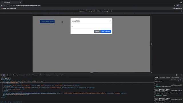 How to open a Bootstrap 5 modal window using jQuery смотреть онлайн