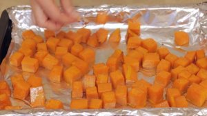 Салат с Запеченной Тыквой и Фетой Нравится даже тем, Кто Тыкву Не Любит