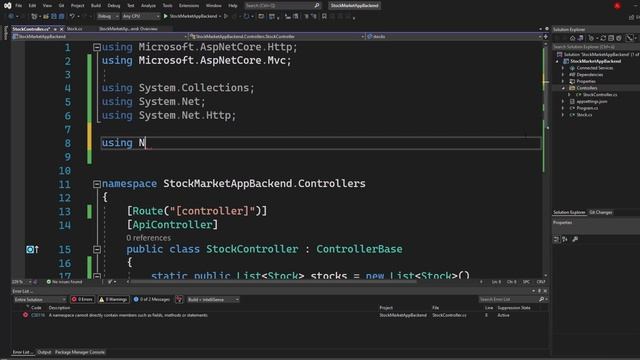 EXT JS & ASP NET Core - Building Stock Market Application смотреть онлайн
