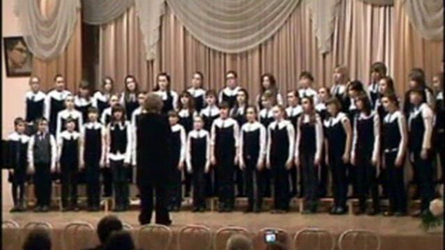 Хор ДШИ им.Гаврилина 19.03.11часть1 смотреть онлайн