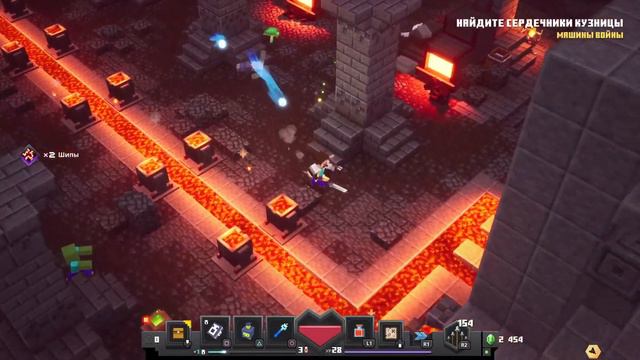 Minecraft dungeon смотреть онлайн