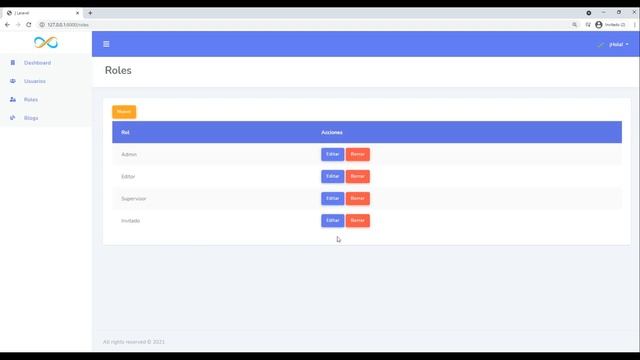 1/5 - Laravel: Roles + Permisos + Dashboard + Auth + CRUD - Presentación смотреть онлайн