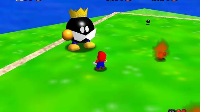 Super Mario 64: Shining Stars Walkthrough - 1-1: Land of the King смотреть онлайн