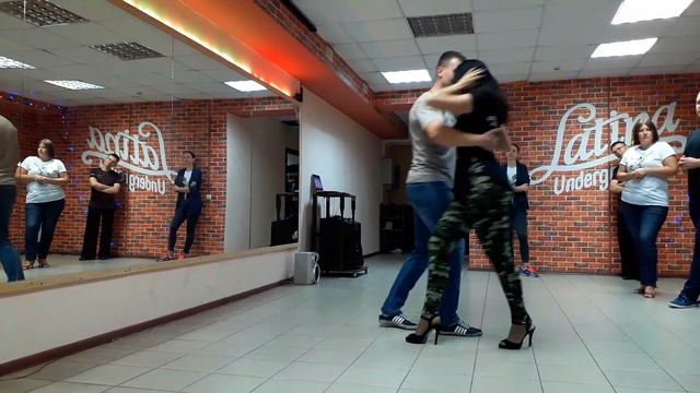 #15 Kizomba. Evgenii & Marine. Open lesson, Latinounderground, Lipetsk смотреть онлайн