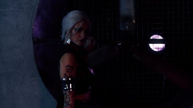 Ciri - Cyberpunk 2077 inspired photoshoot смотреть онлайн
