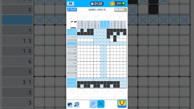 Logic Pic [GAMES] Level 19 смотреть онлайн