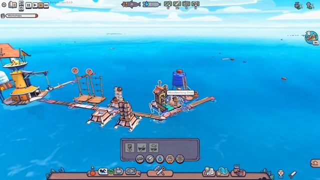 FLOTSAM: Build a Floating City out of Trash! | Let's play Flotsam gameplay ep 1 (early access) смотреть онлайн