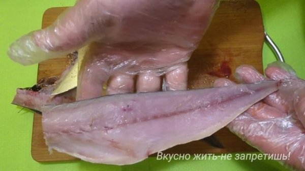 КАК РАЗДЕЛАТЬ СКУМБРИЮ НА ФИЛЕ /mackerel fillet