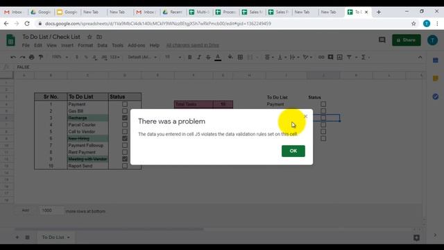 Checkbox in Google Sheets | How to make to do list or check list in Google Sheets смотреть онлайн