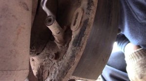 Нива-Шевроле, замена и доработка тросика ручника.