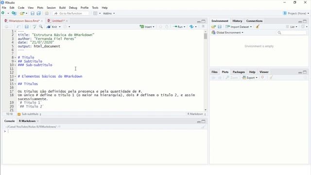 R Markdown: Gerando relatórios usando o R (Parte 1) смотреть онлайн