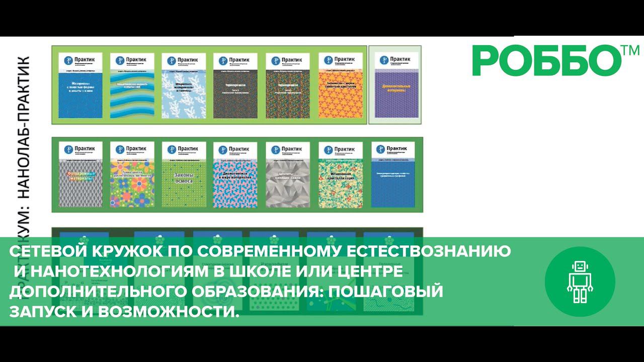 Сетевой кружок по современному естествознанию и нанотехнологиям в школе. смотреть онлайн