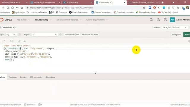Base de Données Avancé - Comment compiler SQL3 en ligne - Oracle смотреть онлайн