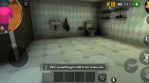 "Мисс Ти" как пройти уровень с ванной.