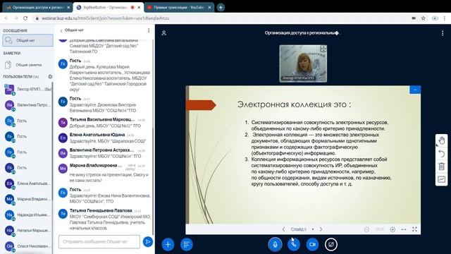 Организация доступа к региональным электронным коллекциям смотреть онлайн