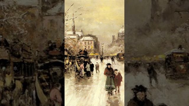 Рождество в искусстве XIX-XX веков #историяискусств смотреть онлайн