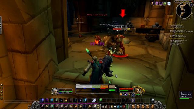 Let's Play WoW CLASSIC - Human Priest - Scarlet Monastery Armory - Gameplay Walkthrough смотреть онлайн