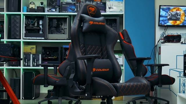 Обзор геймерского кресла Cougar Armor PRO / Root Nation смотреть онлайн