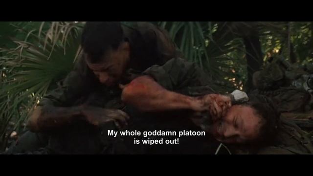 Форрест спасает свой отряд. Форрест и Баба. Момент из фильма Форрест Гамп 1994