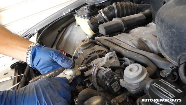 MERCEDES W210 W211 W208 W203 SECONDARY AIR PUMP REPLACEMENT