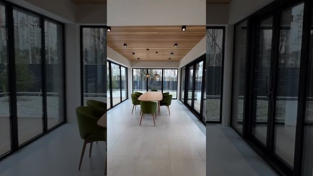 Краткий обзор дома #мс_репинопарк Заказчики уже заехали и живут, наслаждаются загородной жизнью?#до