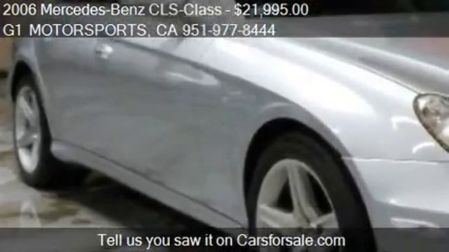 2006 Mercedes-Benz CLS-Class CLS500 4-Door Coupe - for sale смотреть онлайн