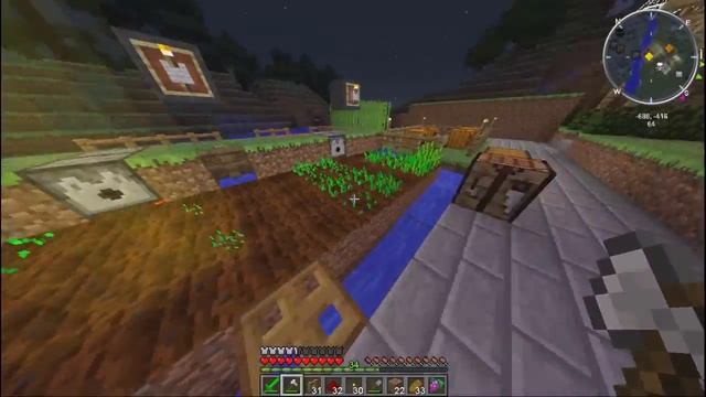 Символ опустошения и авто-ферма! Магические похождения в Minecraft. #34 смотреть онлайн